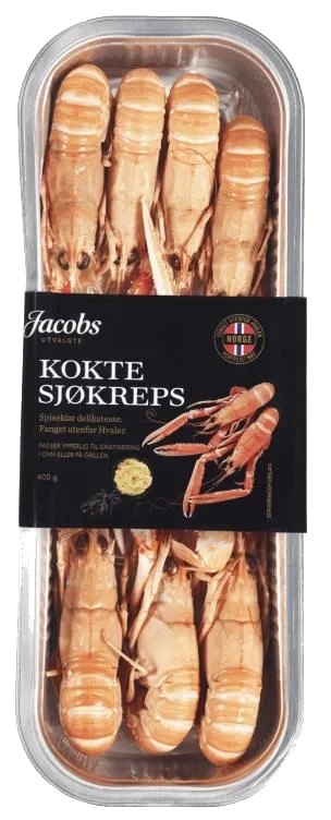 Sjøkreps Kokt 400g Jacobs Utvalgte