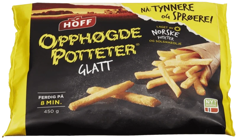 Hoff Opphøgde Potteter Glatt, 450g
