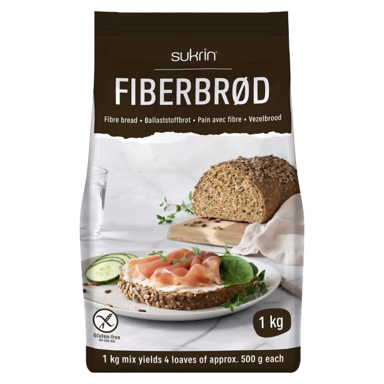 Fiberbrød 1 kg