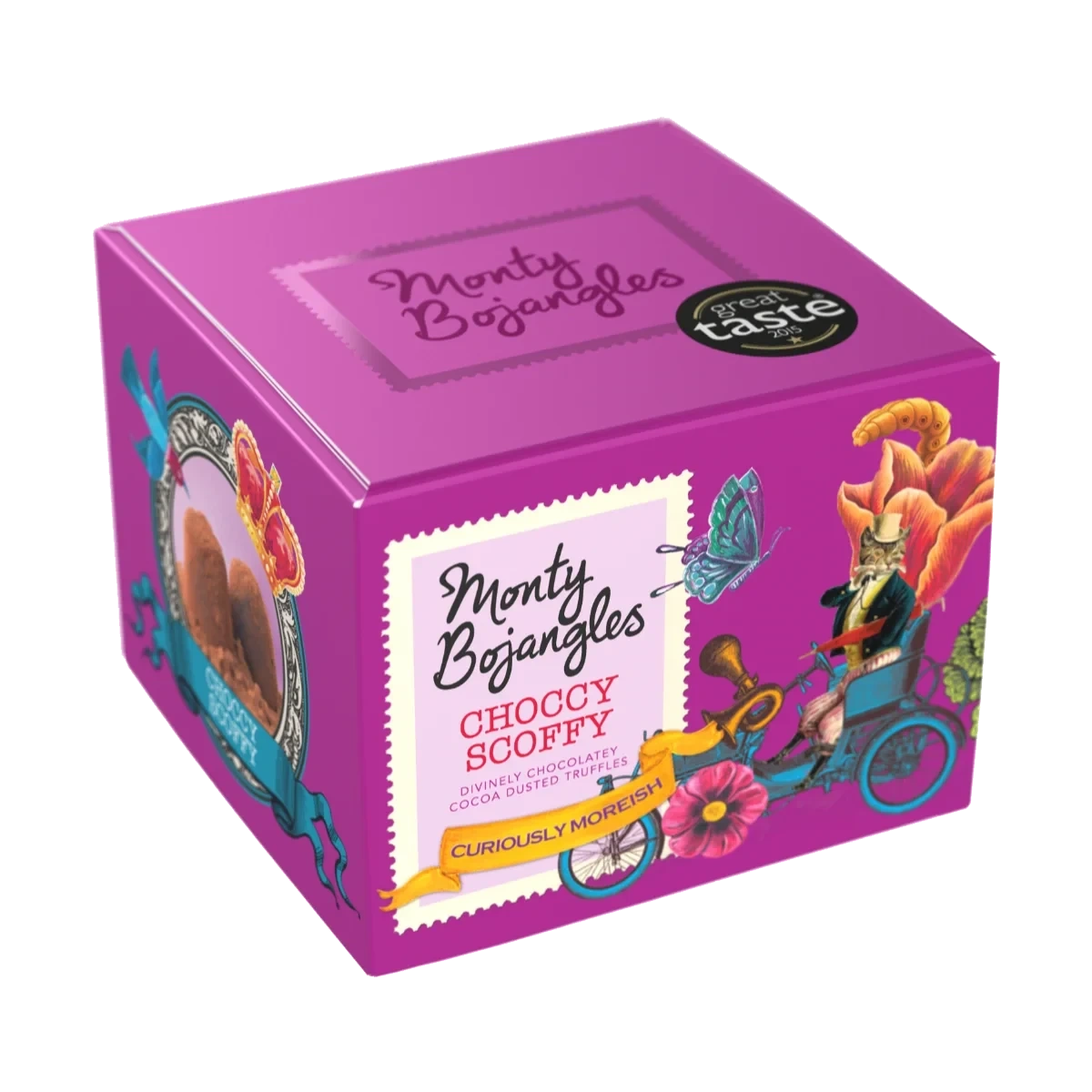 Choccy Scoffy Cocoa Dusted Truffles 150 g DATOVARE