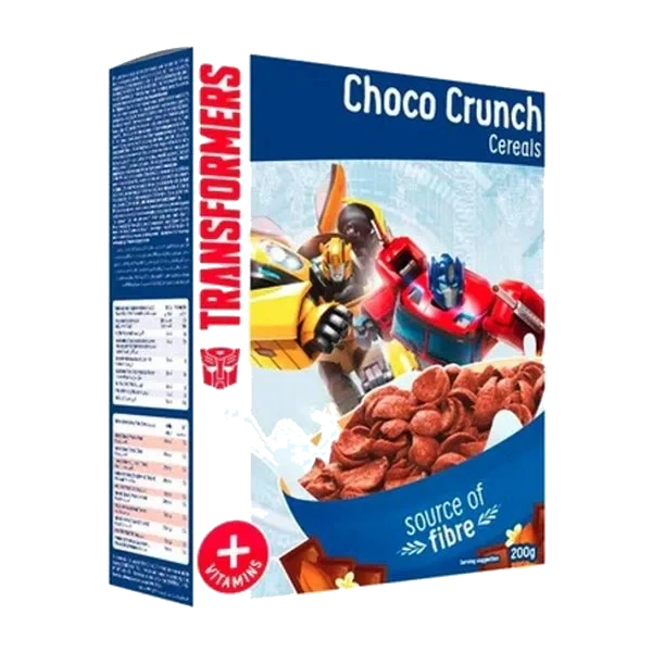Choco Crunch Cereal - Transformers