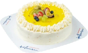Pasjonsfruktkake Bakt u/Gluten 8 P Klausen
