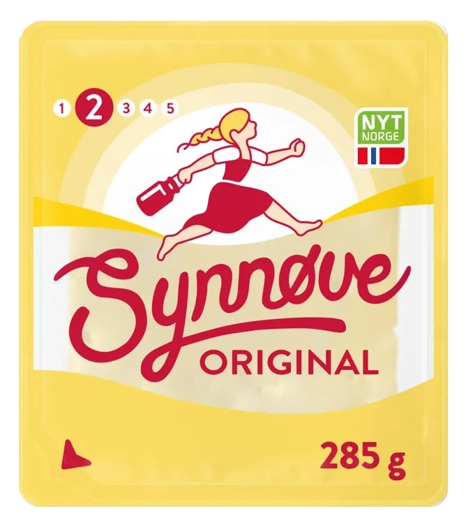 Gulost Original Skivet 285g Synnøve