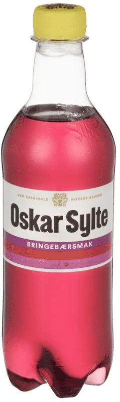 Bringebærbrus 0,5L fl Oskar Sylte