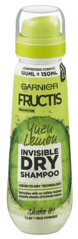 Fructis Dry Shampoo Yuzu Lemon 100ml