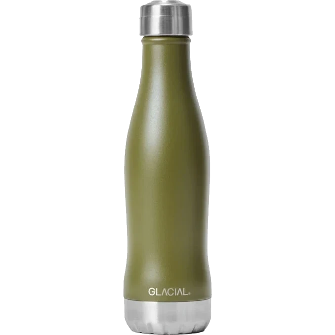 Vattenflaska Matte Green 400ml