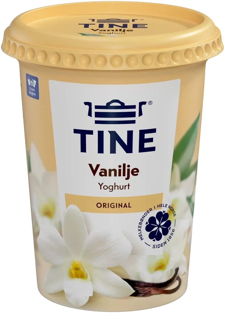 Yoghurt vanilje