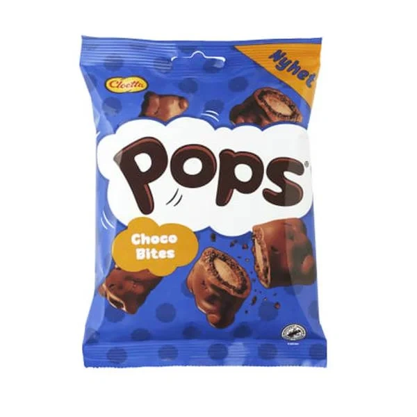 Pops Choco Bites 170g Cloetta