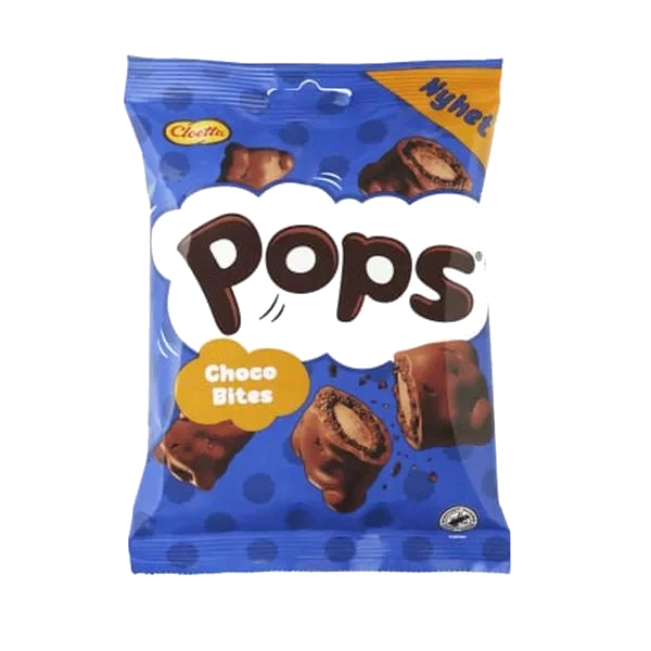 Pops Choco Bites 170g Cloetta