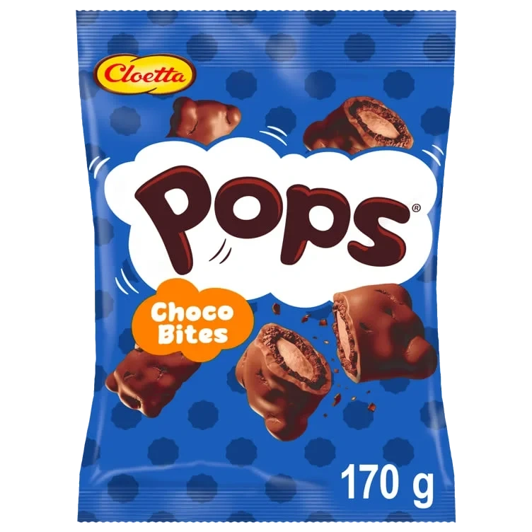 Pops Choco Bites 170g Cloetta