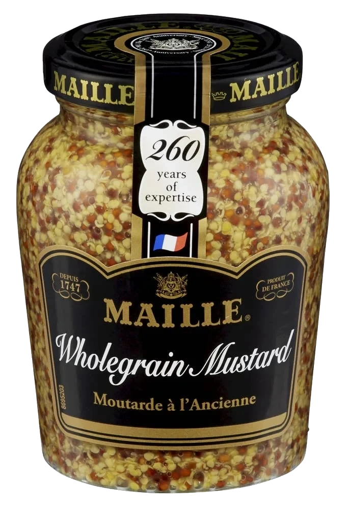Wholegrain sennep