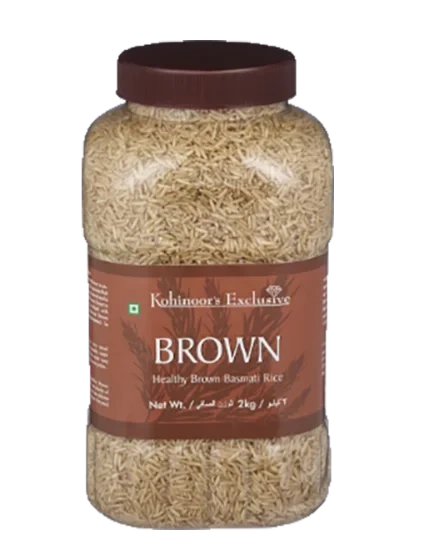 Kohinoor`s Brun Basmati Ris 2kg