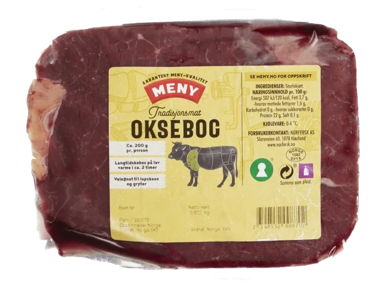 Storfe Bog i Bit Ca700g Meny