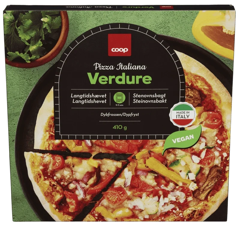 Coop Pizza Verdure 410g