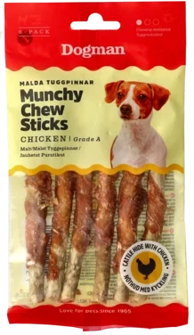 Tyggepinner Malte 6-pack Dogman