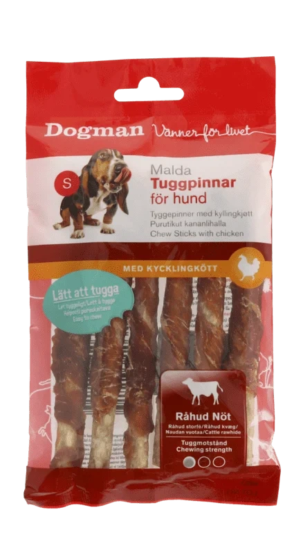 Tyggepinner Malte 6-pack Dogman