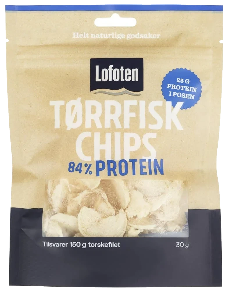 Tørrfisksnacks filet