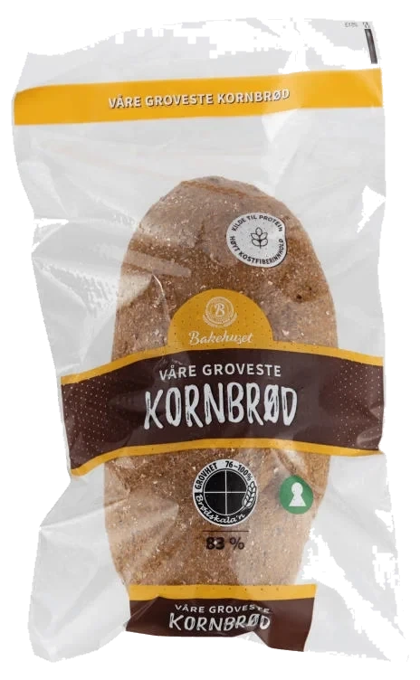 Våre Groveste Kornbrød 750g Ikke Kuttet