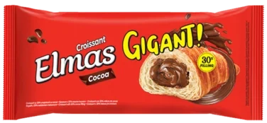 Elmas Croissants Kakao og Vanilje 60g