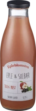 Eple & Solbær 0.75l Epleblomsten