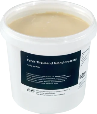 Thousand Island Dressing 1350ml Bama
