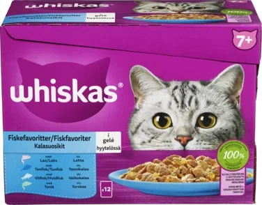 Whiskas Core 7+ Fish Selection In Jelly