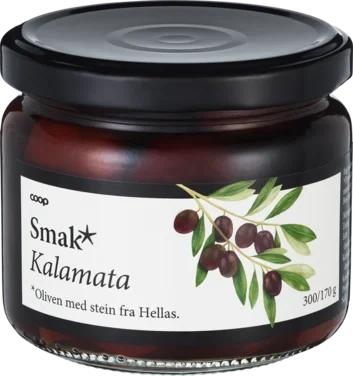 Smak Kalamata Sorte Oliven 300g