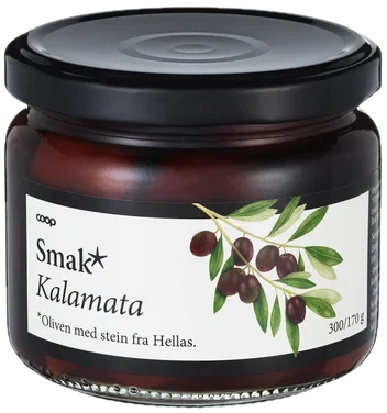 Smak Kalamata Sorte Oliven 300g