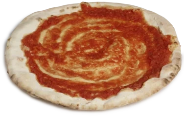 Stenovnsbakt Pizzabunn med Saus 30cm