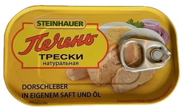 Torskelever Steinhauer 120g