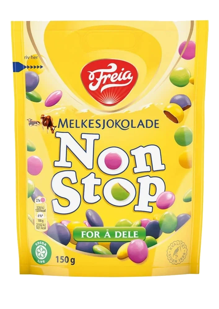 Non Stop melkesjokolade