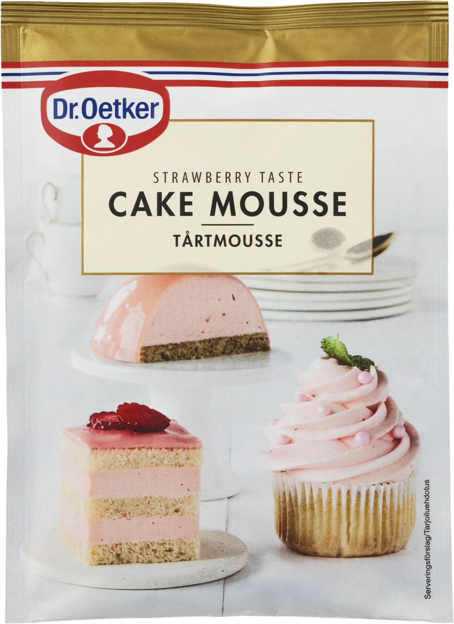 Tårtmousse Jordgubb
