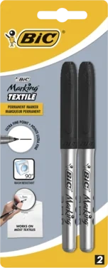 Textile Marker 2stk Bic