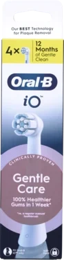 Tannbørstehoder Io Gentle Care 4stk Oral-b