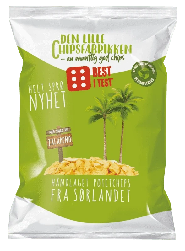 Chipsfabrikken Original Jalanpeno 150g