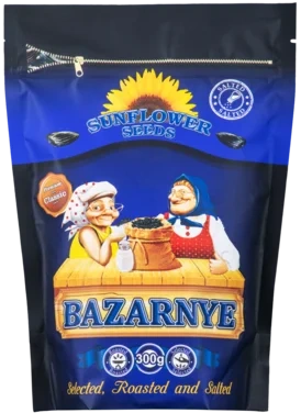 Solsikkefrø Ristet og Saltet 300g Bazarnye