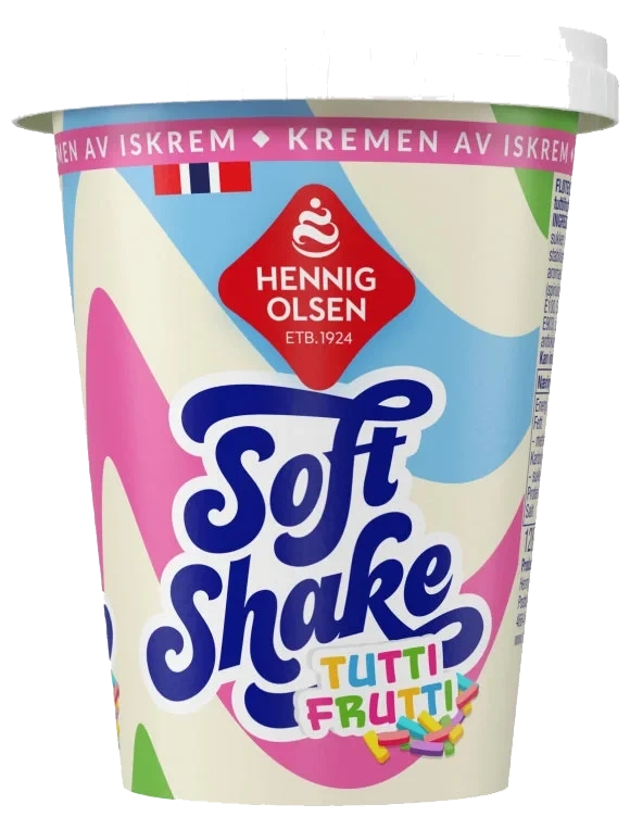 Soft Shake Tutti Frutti 210ml Hennig-Olsen