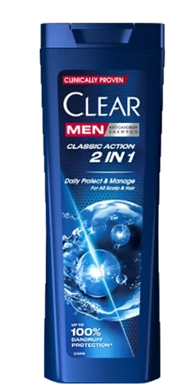 Clear Men Classic Action Shampoo 225ml