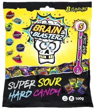 Brain Blasterz Mixed Hard Candy