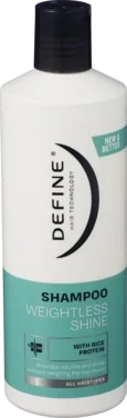 Define Shampoo Weightless Shine 400ml