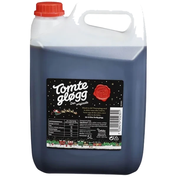 Tomtegløgg Konsentrert 5l