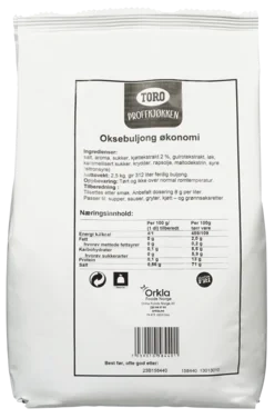 Toro Oksebuljong Økonomi 2,5kg