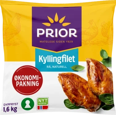 Kyllingfilet Rå Naturell 1,6kg