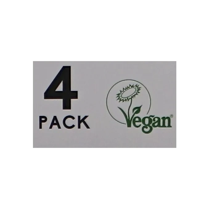 Borsthuvud El Charcoal 4-pack