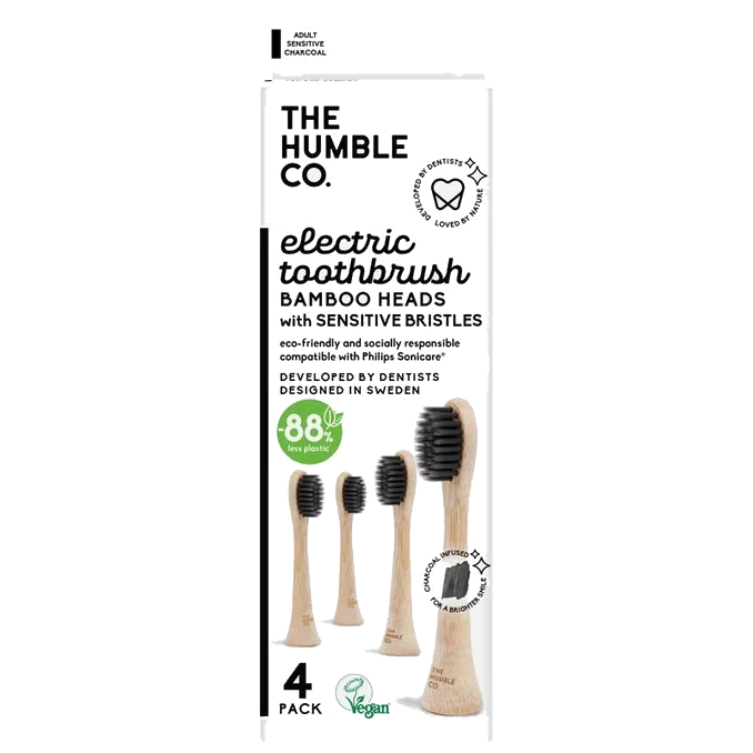 Borsthuvud El Charcoal 4-pack