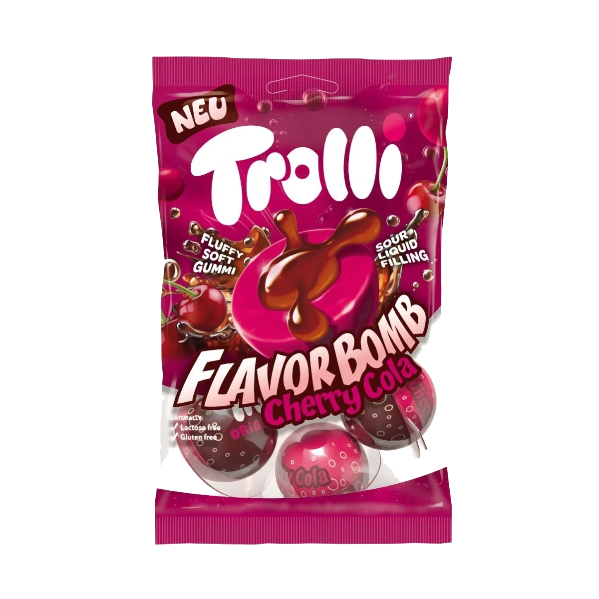 Trolli Flavorbomb Cherry Cola 75 g