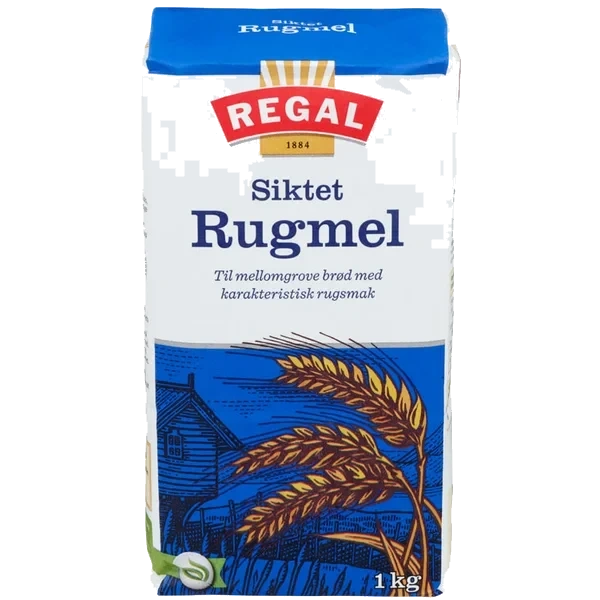 Rugmel Siktet 1kg Regal
