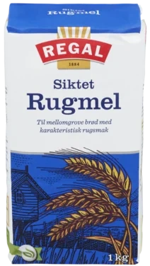 Rugmel Siktet 1kg Regal