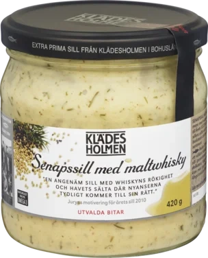 Klädesholmen Senap & Maltwhisky 420g