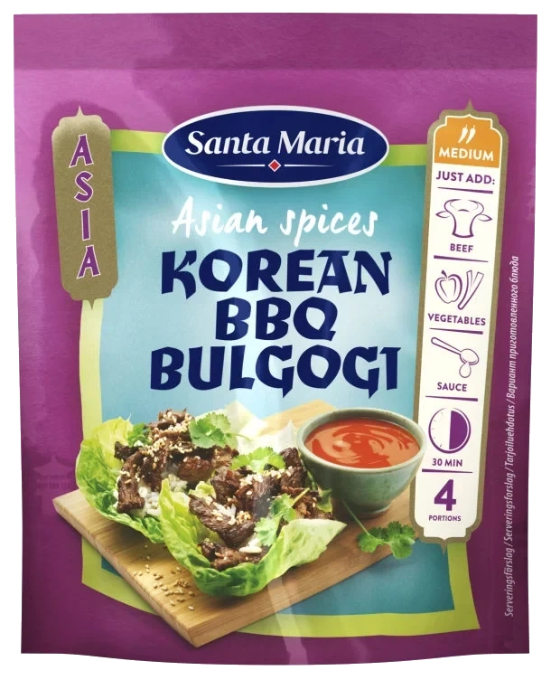Korean Bbq Bulgogi 35g Asian Spices
